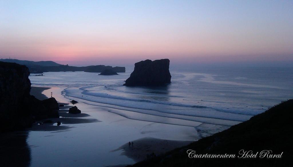 Hotel Rural Cuartamenteru Poo De Llanes Exteriör bild